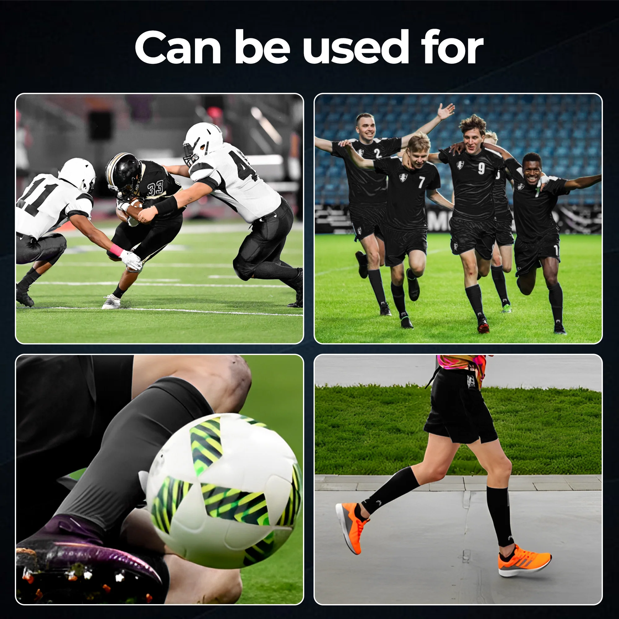 Pre-Cut Sleeve Socks - One Length for Adults + Youth - Image 5