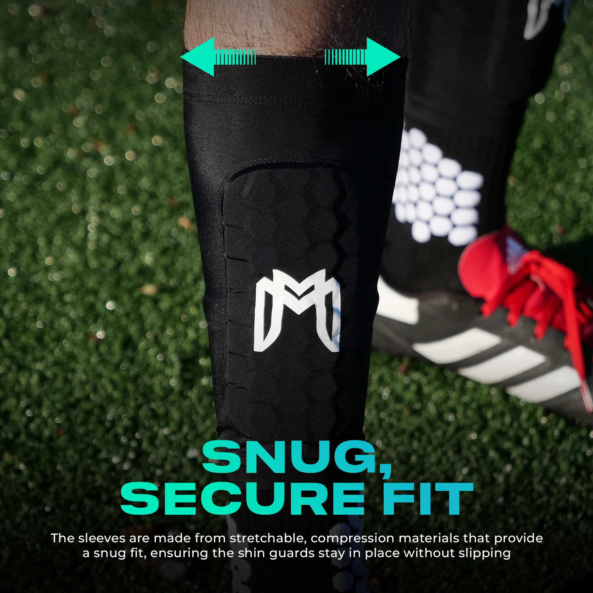 Mini Shin Pad Sleeves with Built in Shin Guards - Image 3