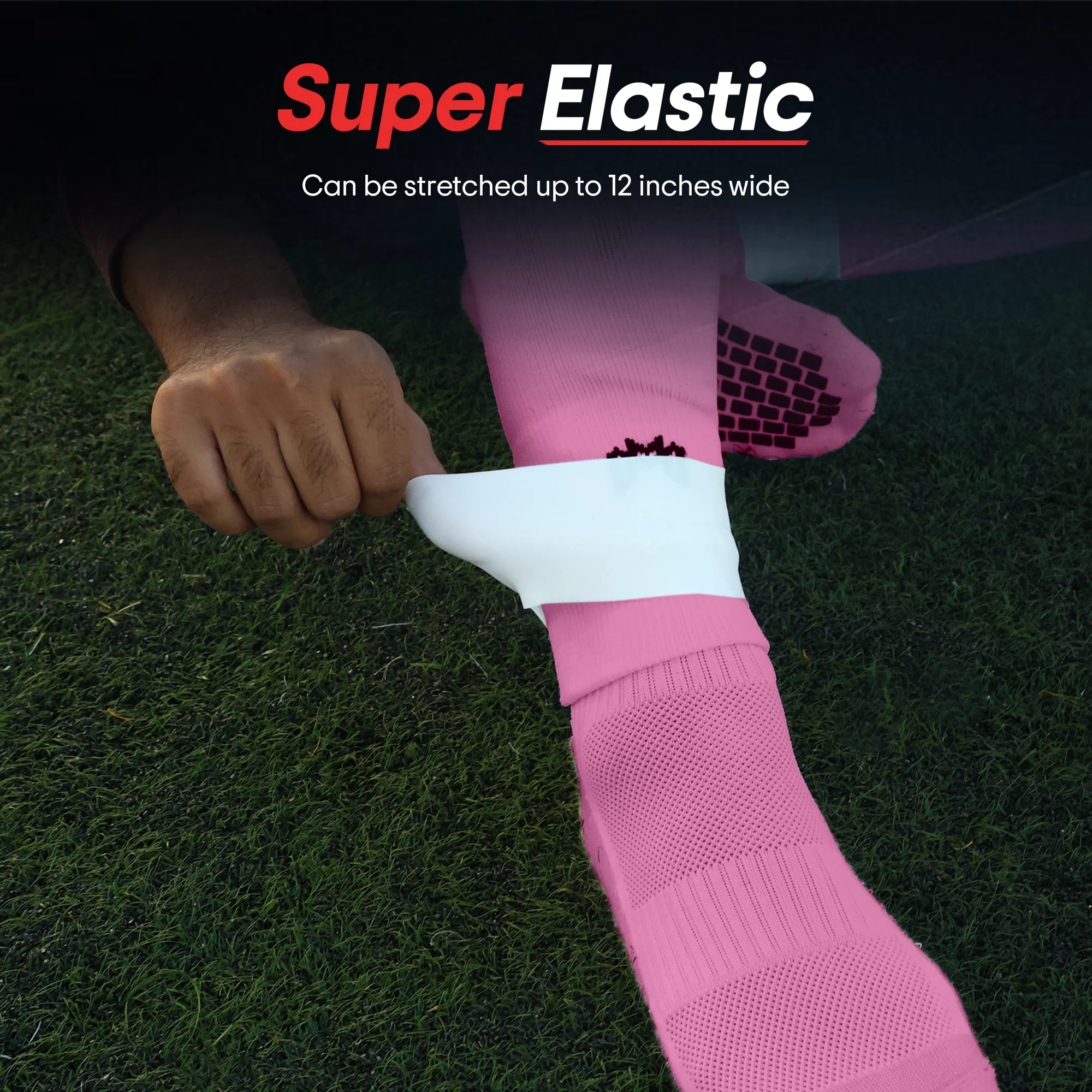 Silicone Shin Guard Holder Bands, Alternative to Grip Tape - Image 5